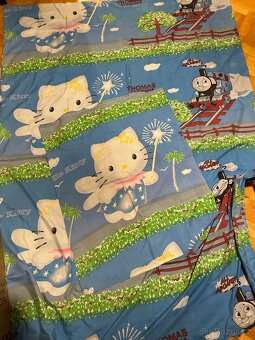 Povlečení - Mašinka Thomas a Hello Kitty - 2