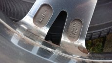 4 ks ALU 7,5Jx17H2 vč pneu Yokohama - 2