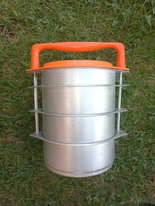 Prodám retro hliníkový jídlonosič - 2