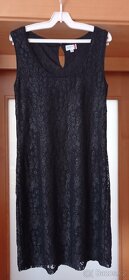 Šaty černé + barevné vel. 36 - 2