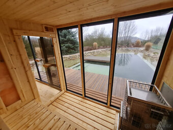 Panoramatická sauna Horizont M6 - 2