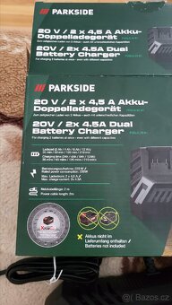 PARKSIDE Dvojitá rychlonabíječka PDSLG 20 B1 - 2