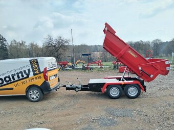 Vanový sklápěč za auto až 3500kg - 2