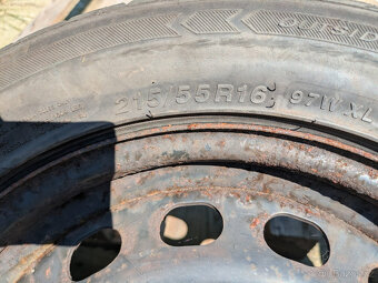 Rezerva  215/55 R16, 5×108, střed 58,1 - 2