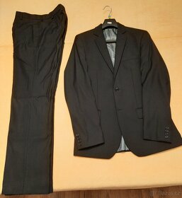 Oblek černý 44/178 - 2