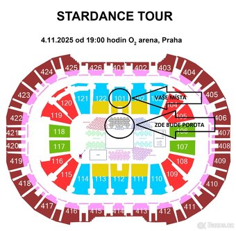 StarDance Tour Praha 2025  ✅ sektor 101 za porotou ✅ - 2