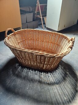 Proutěný koš 80 cm - 2
