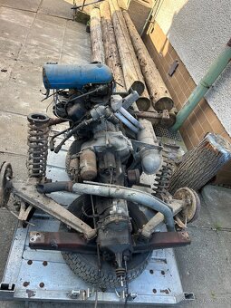 Motor skoda 130, prevodovka sucha 5Q, uhlové nápravy.. - 2
