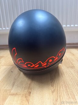 HELMA VESPA VISOR 4.0 ČERNÁ - 2