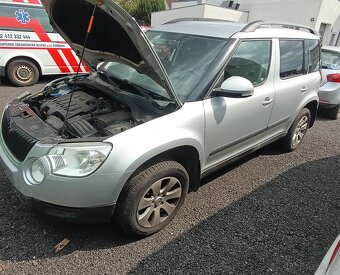 Škoda Yeti 2.0 TDI 2011 – havarovaná, pojízdná - 2