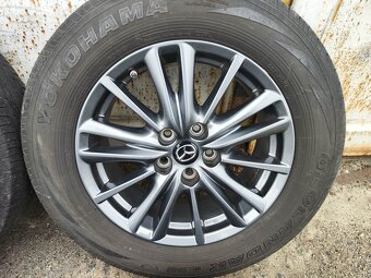 17"letní alu sada 5x114 origo Mazda CX5 CX7 225/65 TPMS - 2