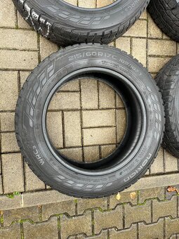 4x zimní pneu Nokian 215/60/17C, vzorek 90% - 2
