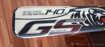 lyže Völkl racetiger, délka 140 cm - 2