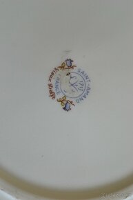 Starožitný talíř Saint-Amand - 2