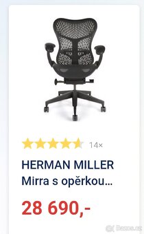 Herman Miller Mirra židle - 2