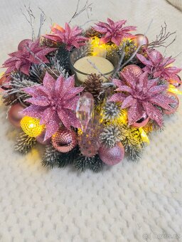 🎄 Luxusní adventní dekorace na stůl😍 - 2