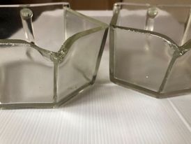 Retro skleněný zásobník na cukr - 2