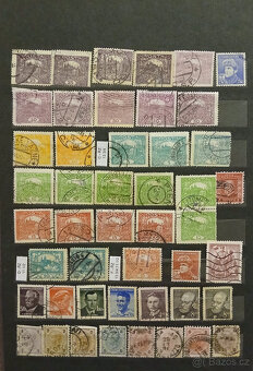 Poštovní známky ČSR1 - 2