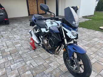 Honda CB500F - 17 tis. km, TOP stav, po STK - 2