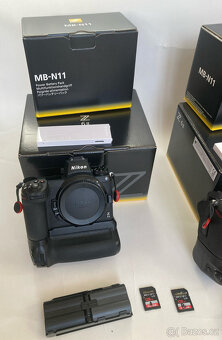 2x Nikon Z6II + MB-N11 + SD 128GB + čtečka - 2