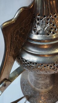 Orientalní lampa velká, stolek a malá lampa - 2