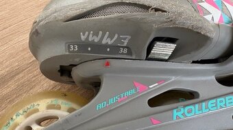 In-line brusle Rollerblade rostoucí vel. 33-38 - 2