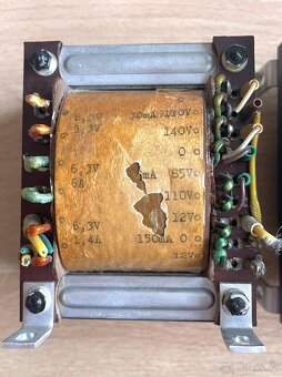 Transformátory na elektornkový zesilovač EL34, 6L6, cca 240W - 2