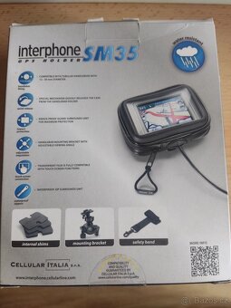 Držák GPS, mobilu Interphone SM35 - 2