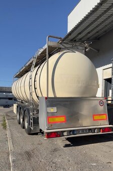 Cisterna - Potravinářská - návěs - 2
