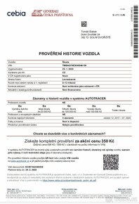 Škoda Octavia III 1.6TDI 81kW 1.majitel 08/2016 - 2