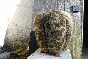 Starožitný taburet Tulipán, Jindřich Halabala - 2