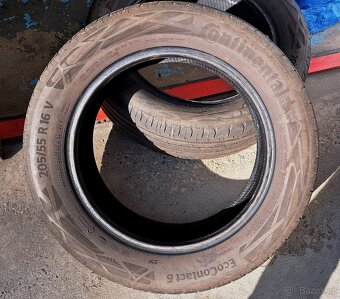 2x letní pneu Continental 205/55 R16, r.v. 2024 - 2