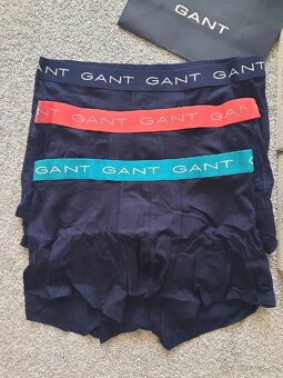 GANT 3x pánské boxerky vel.XXL Originál Nové - 2