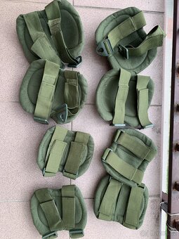 2x Taktické chrániče kolen a loktů pro airsoft - 2