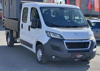 Peugeot Boxer 2.2HDi 3s.sklápěč 7MÍST ČR DPH manuál 110 kw - 2