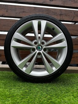 Alu kola 5x112 R18 s letním pneu (neo) - 2