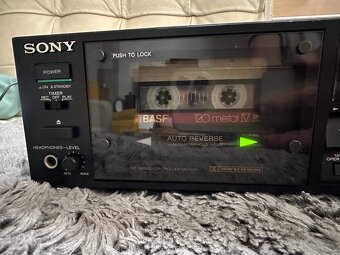 SONY TC-R502ES - cassette deck - řady ES - 2
