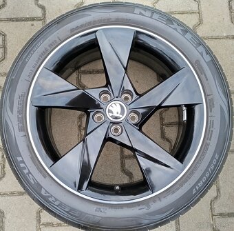 Originál sada disků Škoda Kamiq, Scala 5x100 R17 Volans - 2