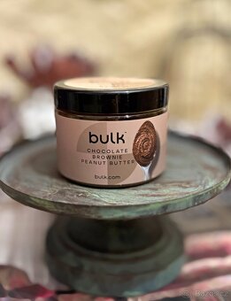 Ochucené arašídové máslo Čokoládové Brownie BULK 500 g - 2