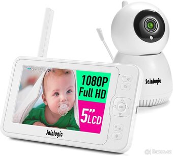 Dětská videochůvička Sainlogic S-M-1, 1080P HD - 2
