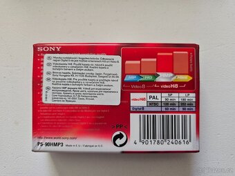 PRODÁM NEROZBALENOU KAZETU DO KAMERY SONY Hi8 HMP 90 - 2
