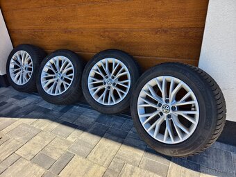 ALU kola VW 5x112 R17 + zimní pneu 225/55 - 2