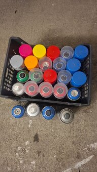 Acrylové Barevné Spreje 20+4 - 2