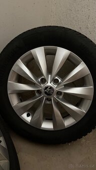 Originál Škoda R16 5x112 205/55 + Continental TS870 (7-6mm) - 2