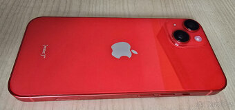 iPhone 14 128GB - RED - komplet balení, baterie 100% - 2