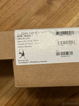 Nová kancelářská sluchátka Jabra BIZ 2300, PC 3 500,- - 2