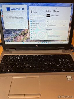 HP Probook 650 G2 i5 DDR4 8 GB NVMe.SSD 256GB M.2 praskinka - 2