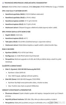 PC 17,3" Full HD | i7 | SSD + nová grafika - 2