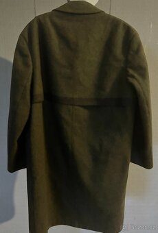 Pánský vlněný kabát v dobovém, mysliveckém stylu vel. XL - 2