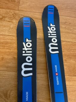 Švýcarské sportovní lyže zn. MOLITOR, R 10.5, délka 149 cm - 2